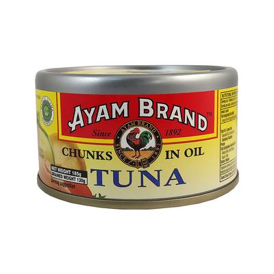 thumb-Ayam Brand Tuna Kaleng/Tuna Chunks In Oil 185 Gr