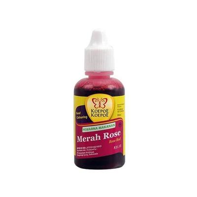 thumb-Koepoe Koepoe Pewarna Makanan Merah Rose (30 Ml)